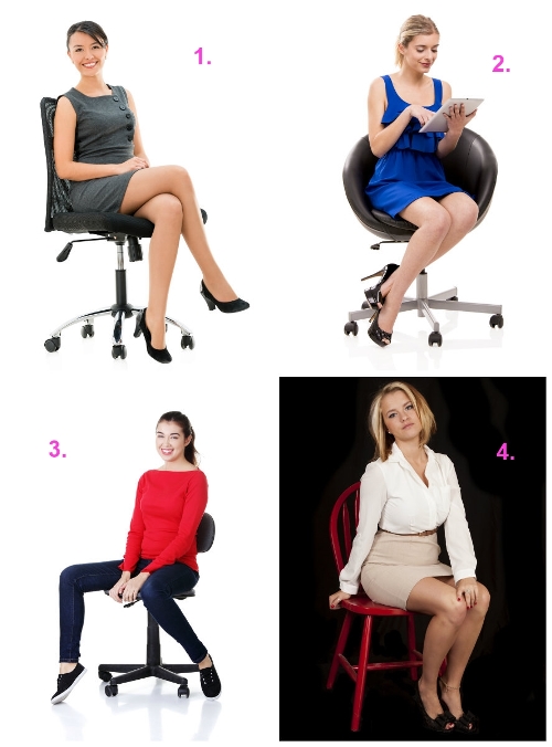 Cum iti tii picioarele cand stai pe scaun?